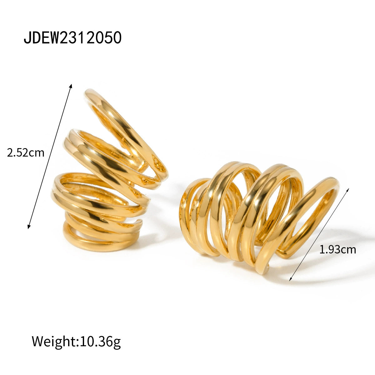 Madysen Titanium Ear Clip - JDEW2312050 [JAJHJ5GK]