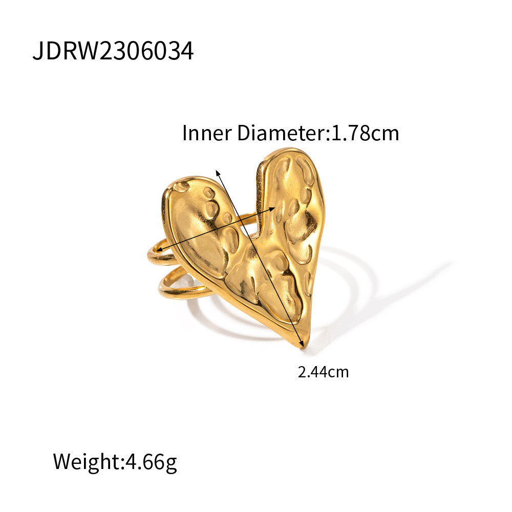 Giavana Stainless Steel Band Ring - JDRW2306034 [31YO42N9]