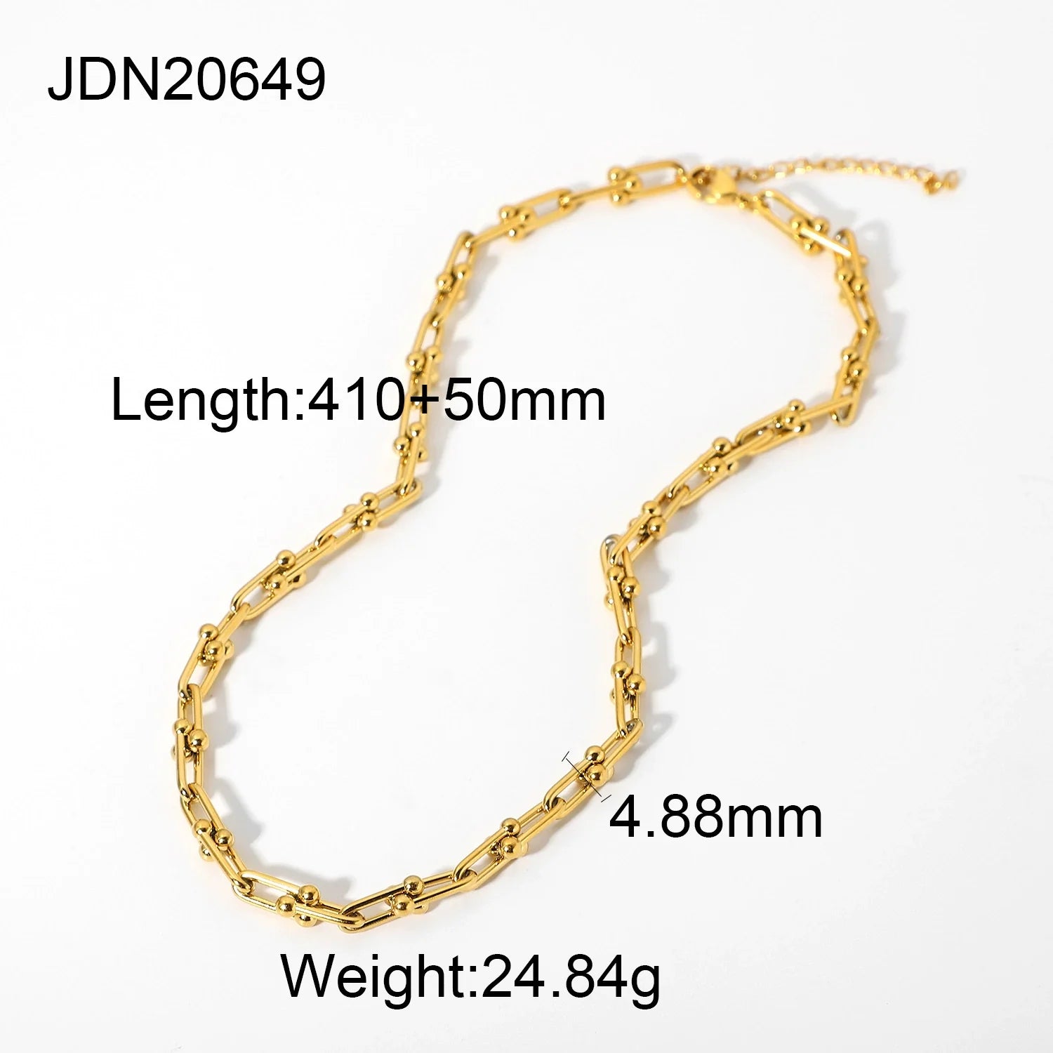 Jezebel Minimalist Gold Necklace - undefined
