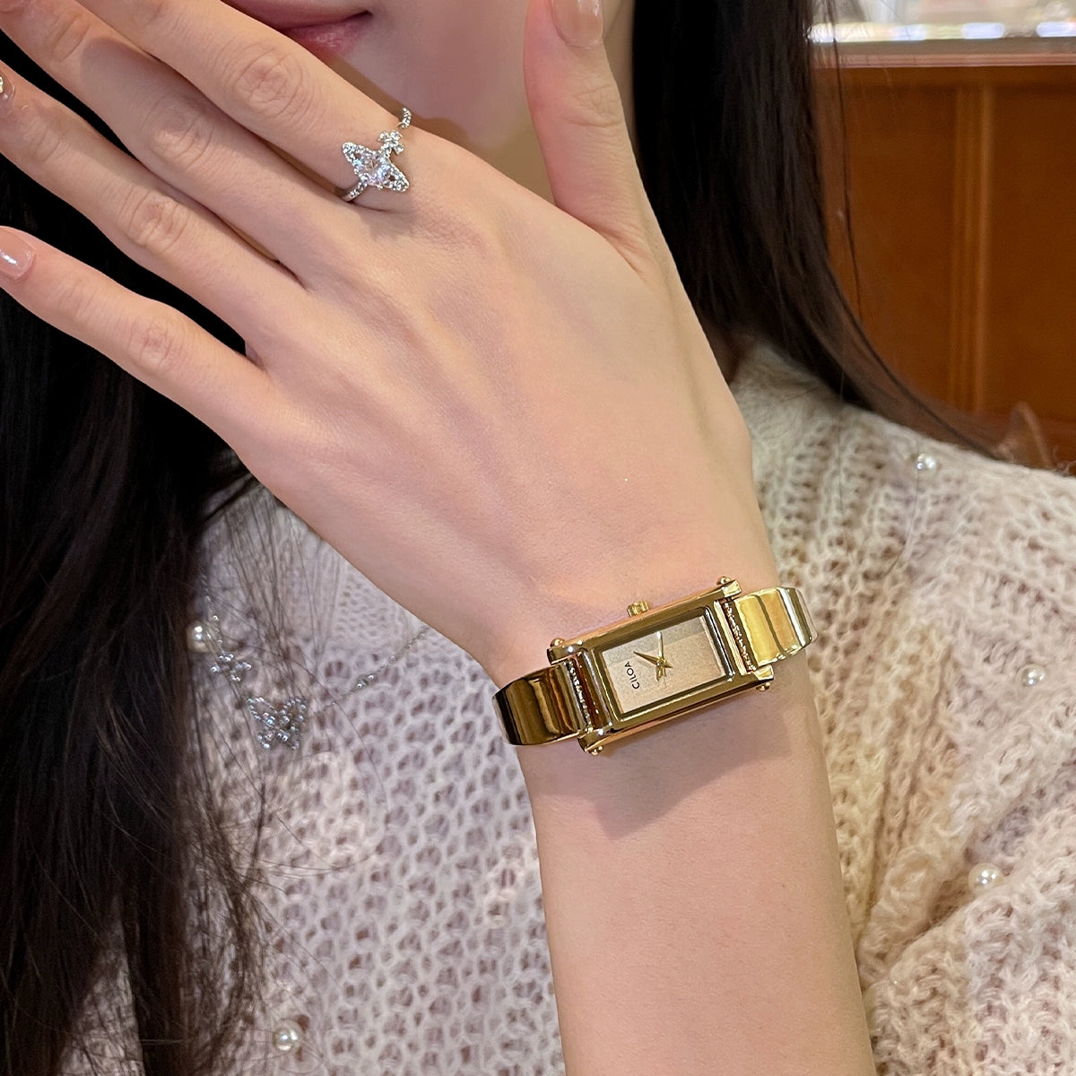Arianne Petite Bracelet Watch - Gold