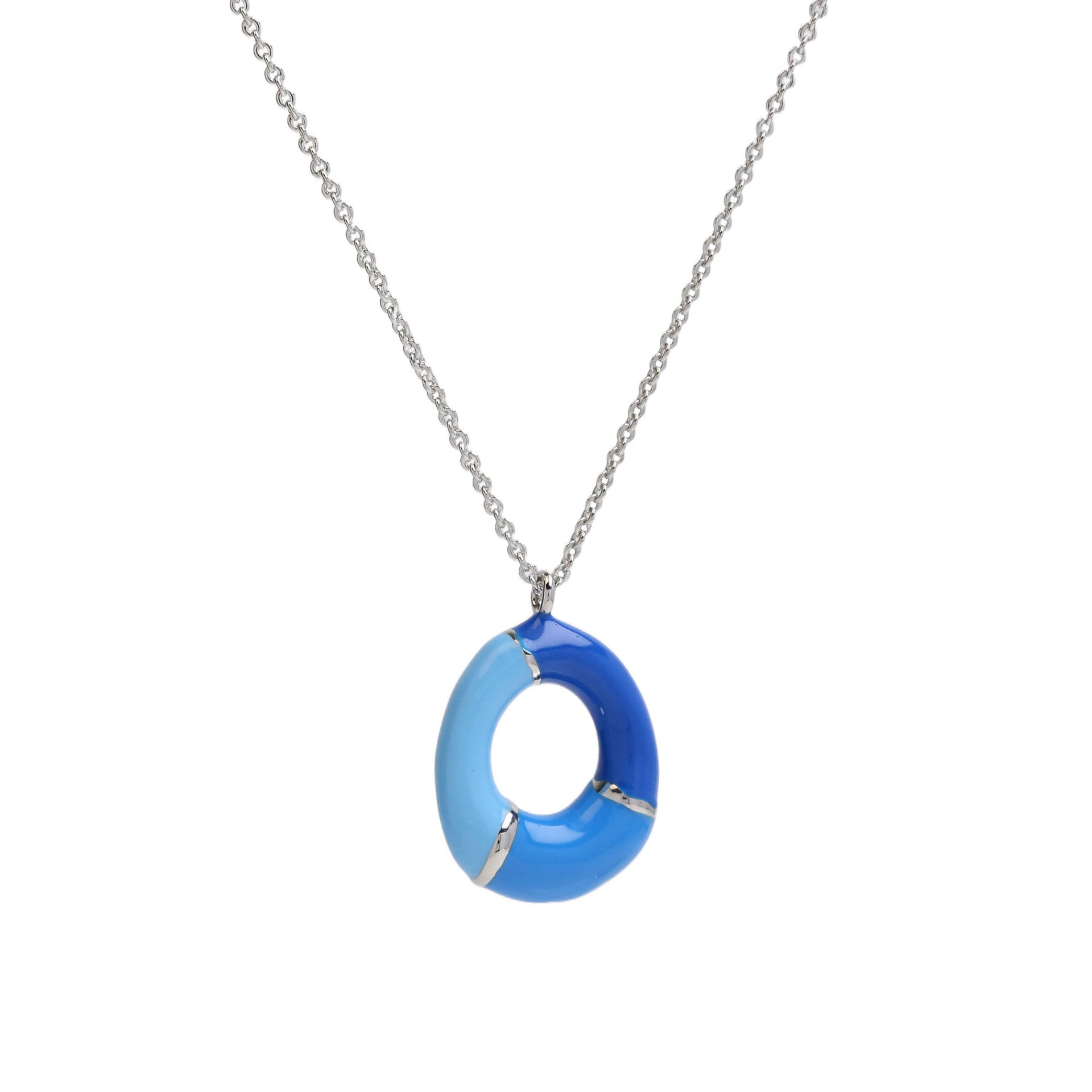 Victory Initial Bubble Necklace - Necklace O [5ZVMY0BO]