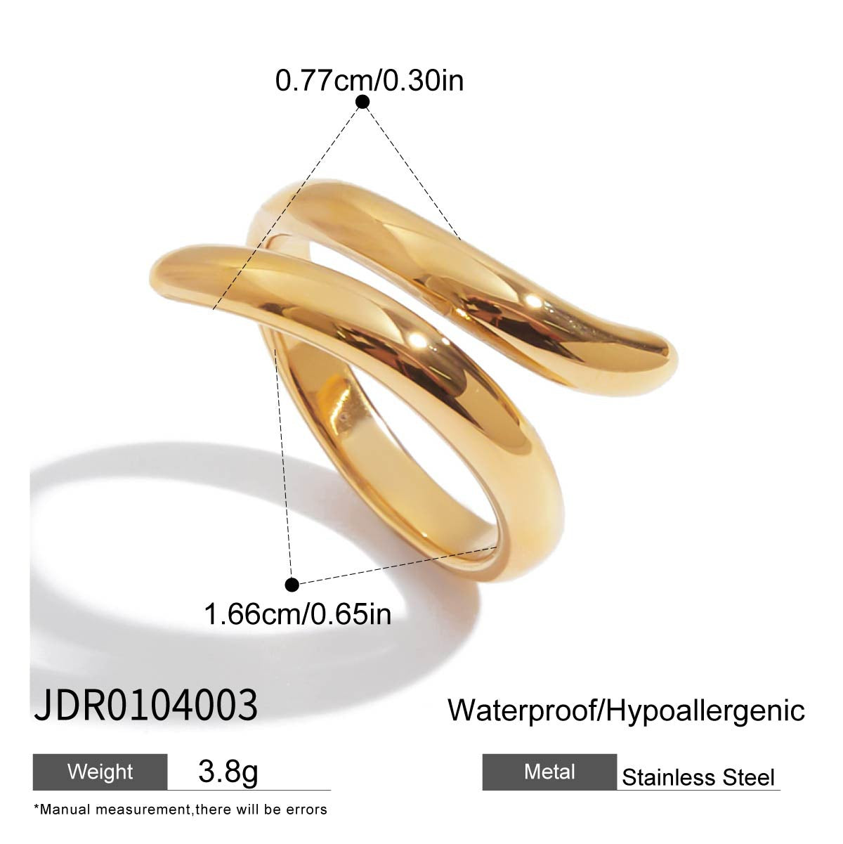 Rosetta Geometric Cuff Bracelet - JDR0104003 [V4YBOXWM]