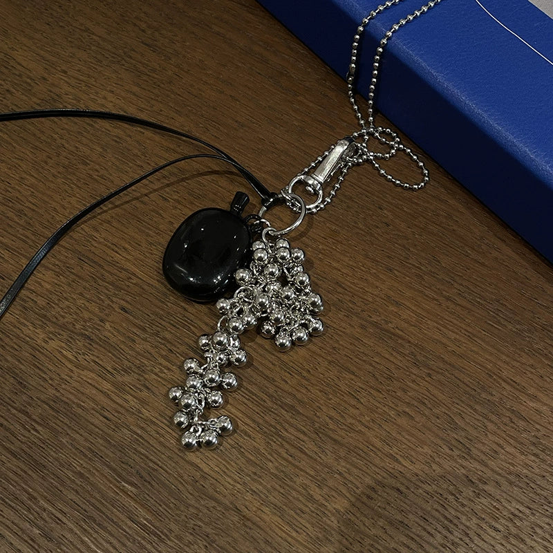 Payson Elixir Bottle Necklace - Black [5AQHNGTT]