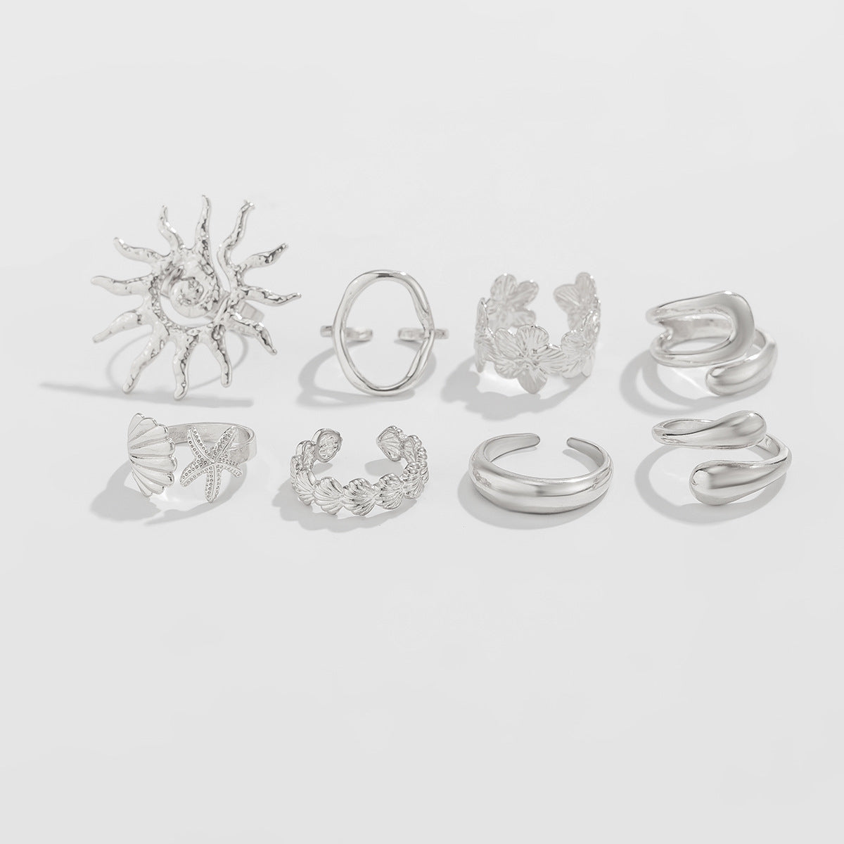 Rozlyn Celestial Open Ring - Silver [AJO30XOU]