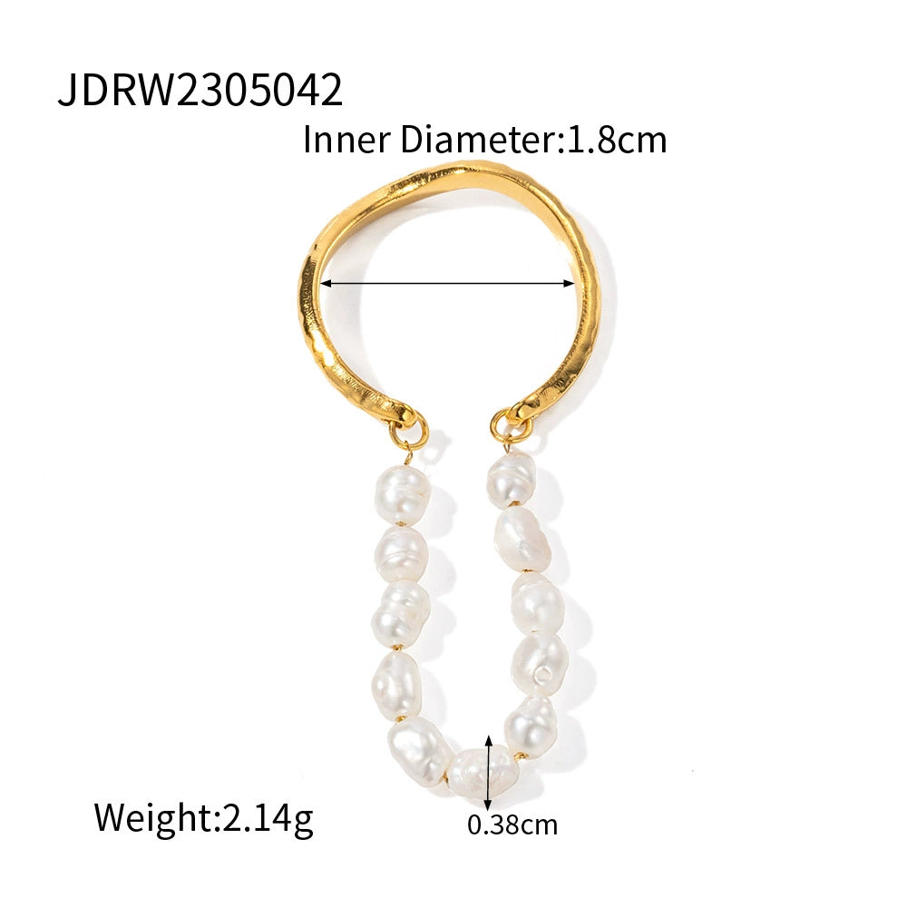 Catarina Dainty Pearl Ring - JDRW2305042 [7QNOH8HG]