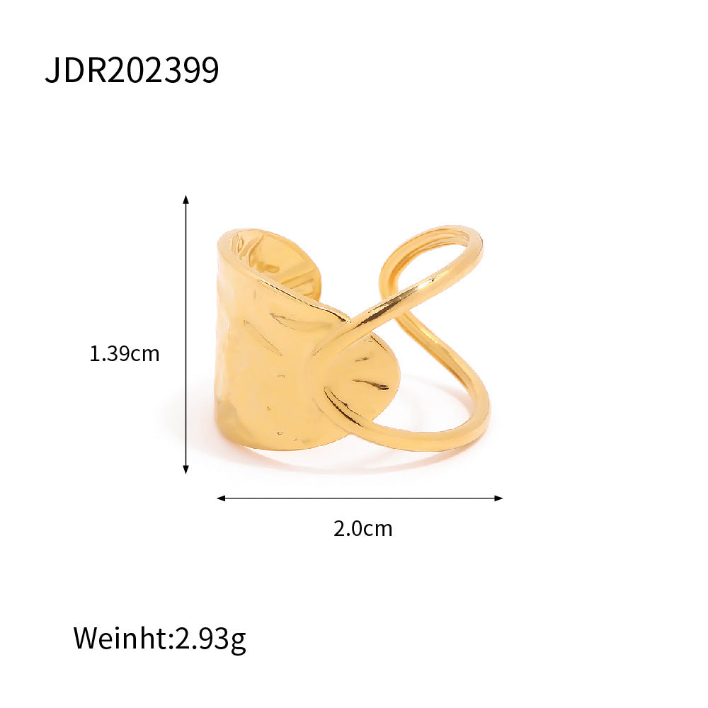 Yadira Wavy Pearl Ring - JDR202399 [AE3LOWYM]