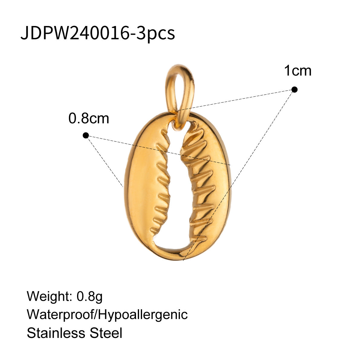 Avery Celestial Marine Charms - JDPW240016 (3 pcs) [OJF23EV0]