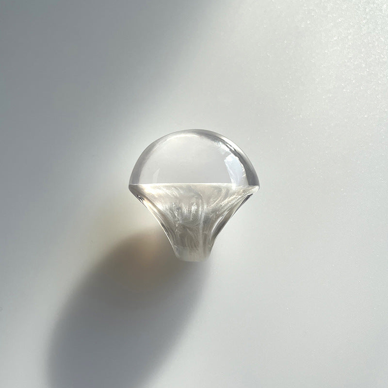 Lita Chunky Resin Ring - Blue [Q3VER799]