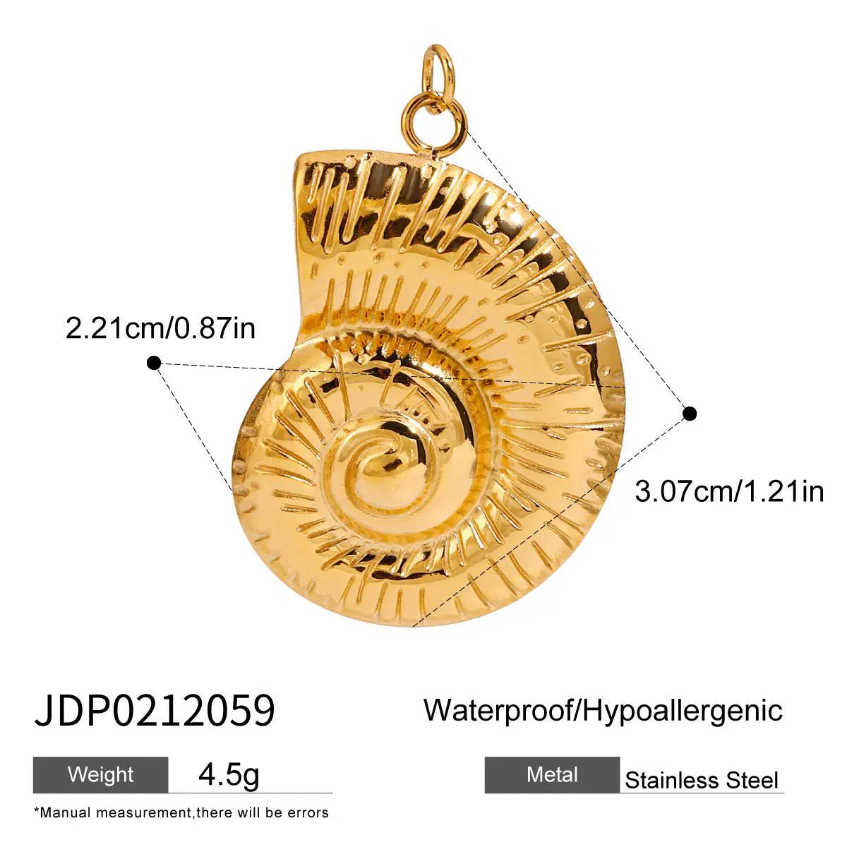 Kaylea Titanium Charm Pendants - JDP0212059 [TEM9DEOI]