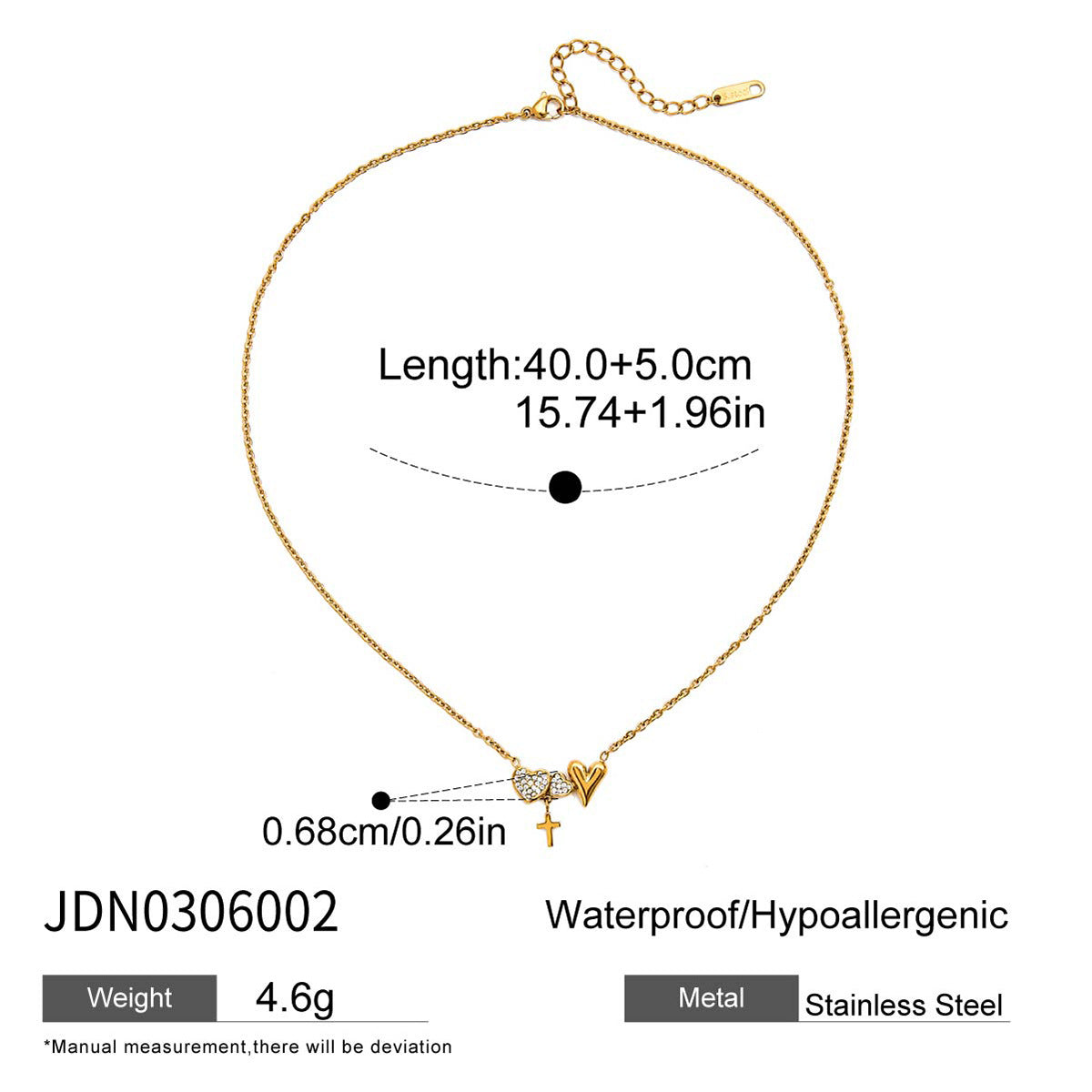 Taylah Star Pendant Necklace - JDN0306002 [SCWSSIOB]