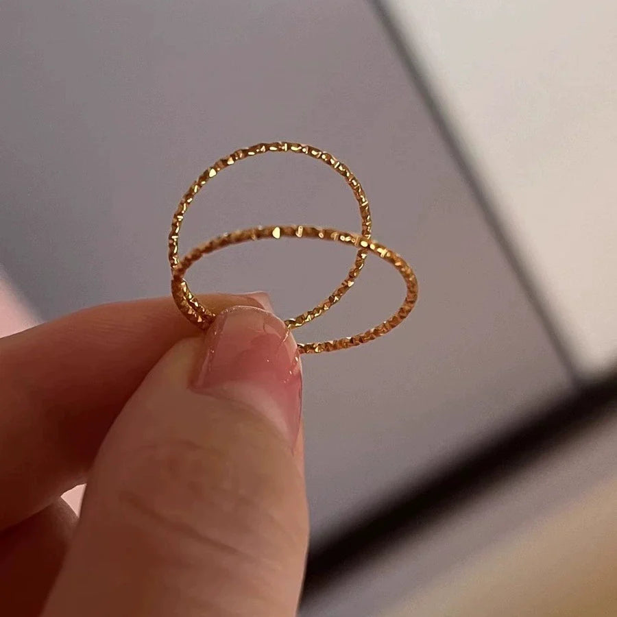 Triniti Delicate Twist Ring - US Size 9