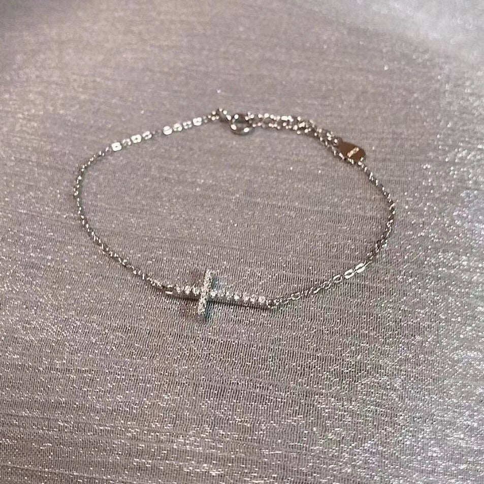 Hensley Star Cross Layered Bracelet - Cross Bracelet