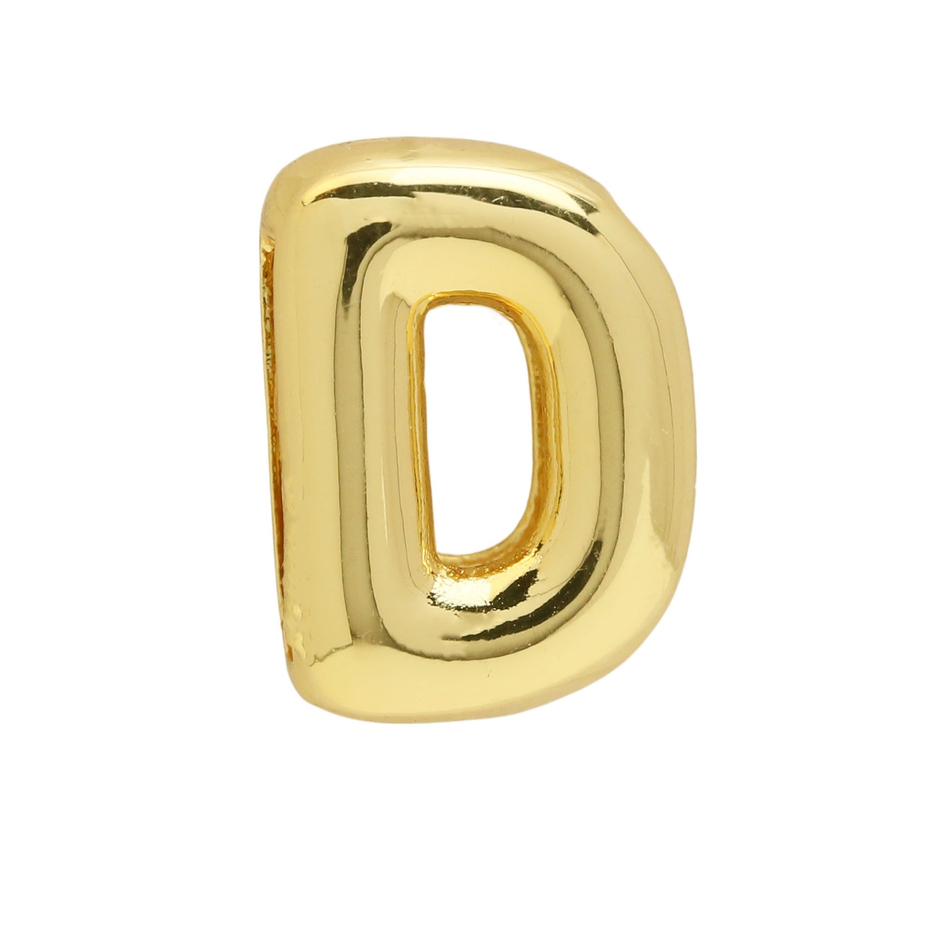 Loyal Puffy Letter Bracelet - D [RQBNUXZ1]