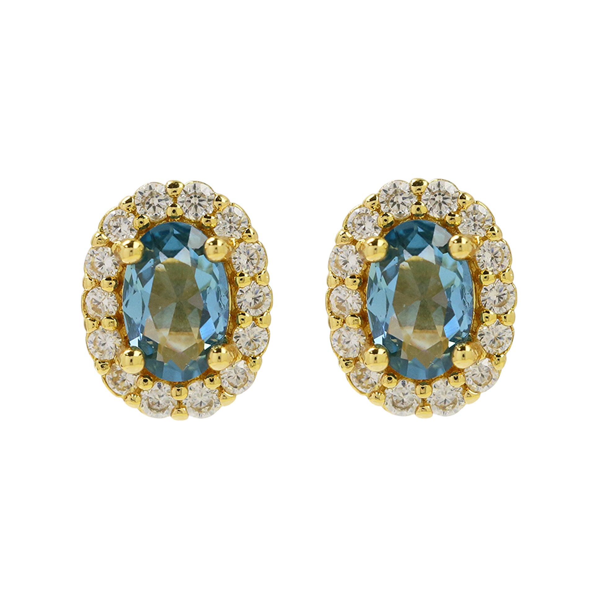 Emmylou Birthstone Drop Earrings - December [05B7UZ87]