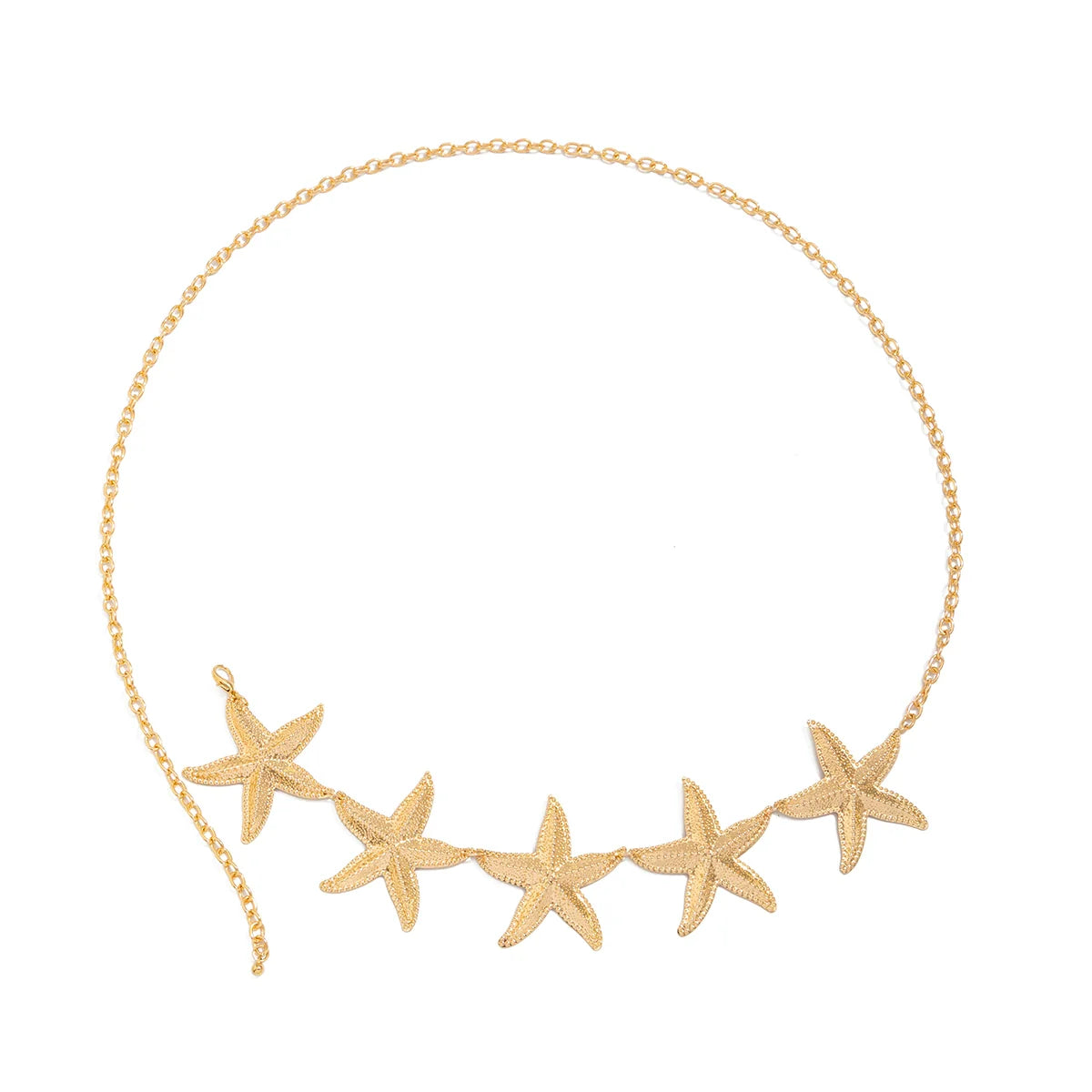 Layla Starfish Cross Waist Chain - Gold