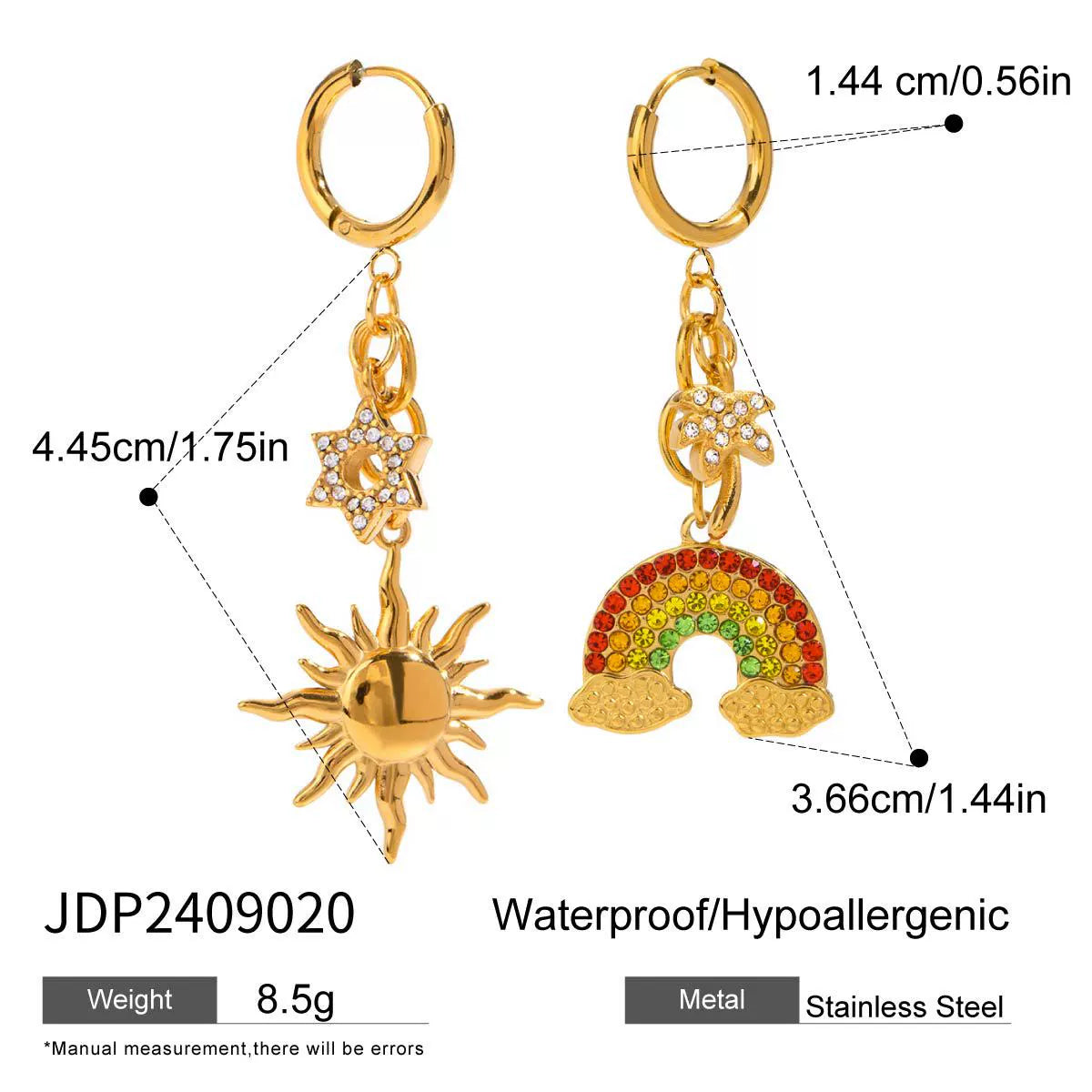 Macee Coastal Charm Earrings - JDP2409020 [DZ6DWGEO]