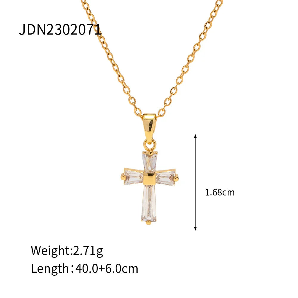 Yasmina Delicate Pendant Necklace - JDN2302071