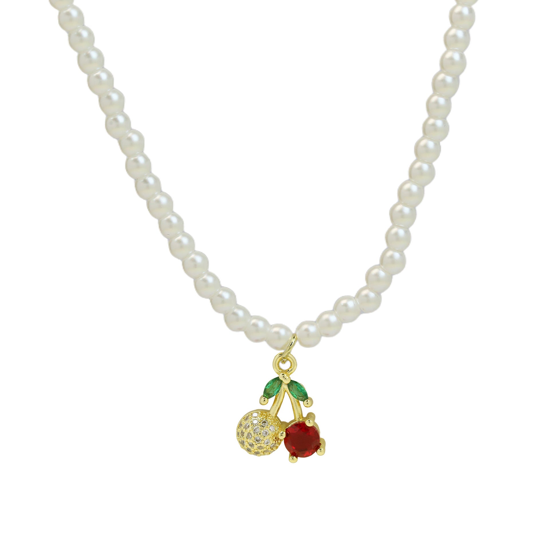 Alana Enamel Fruit Pendant Necklace - Star Fruit [H7SMHTTD]