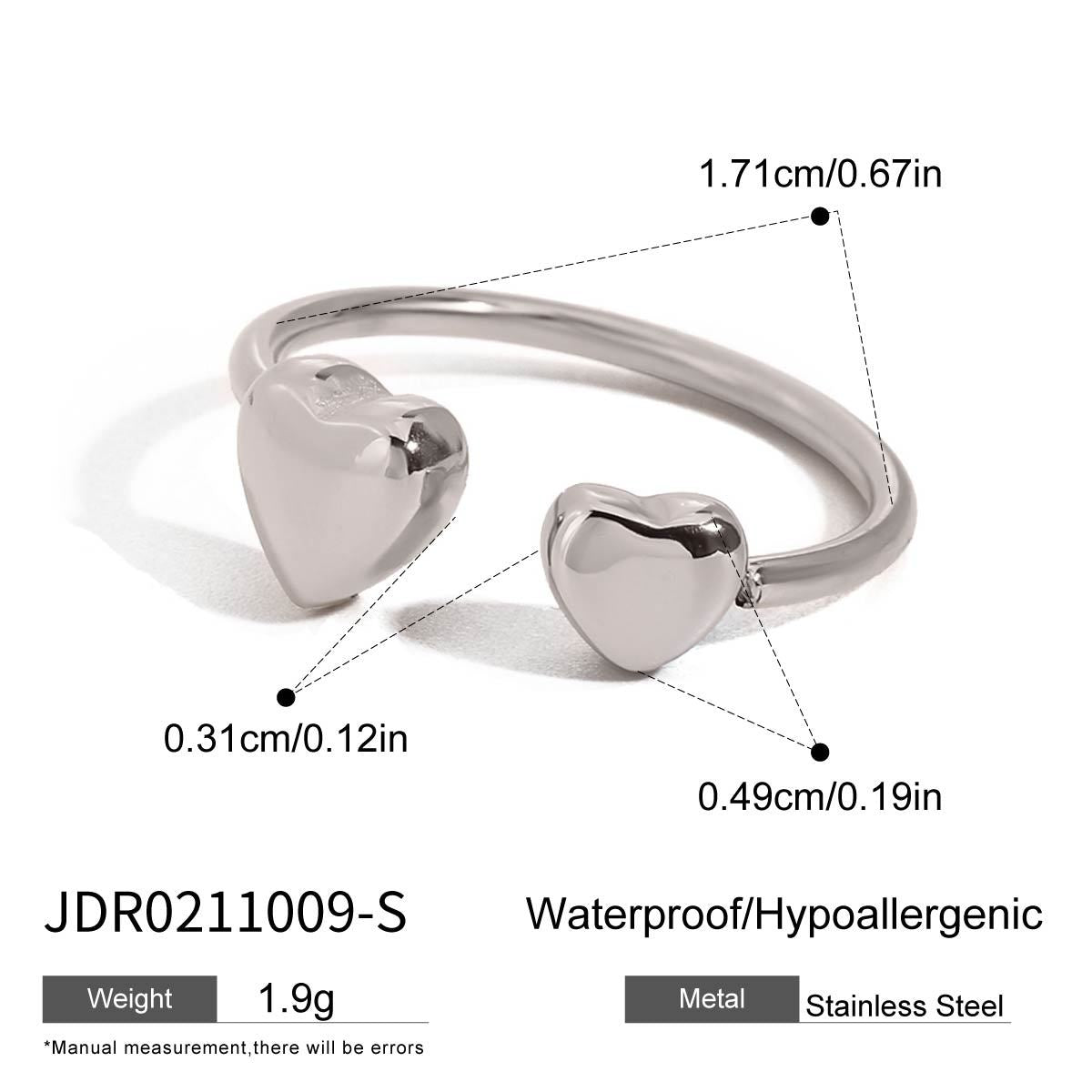 Marceline Stackable Geometric Rings - JDR0211009-S [A6GE32KZ]