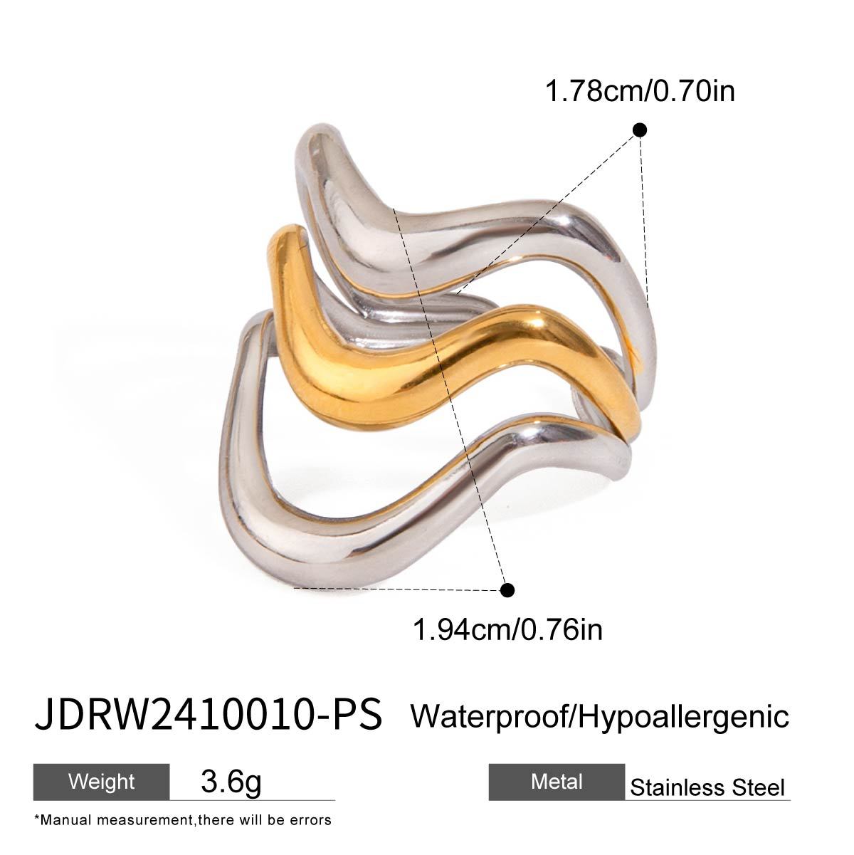 Jourdyn Colorblock Band Ring - JDRW2410010-PS [H2MELBNZ]