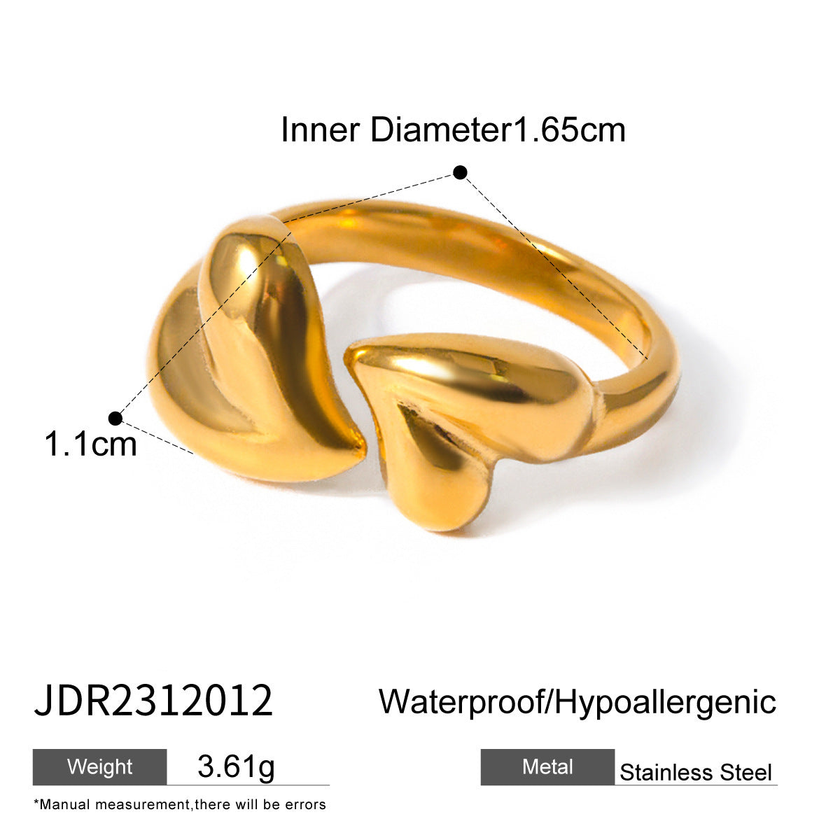 Virginia Pearl Geometric Rings - JDR2312012 [X42M6S5C]
