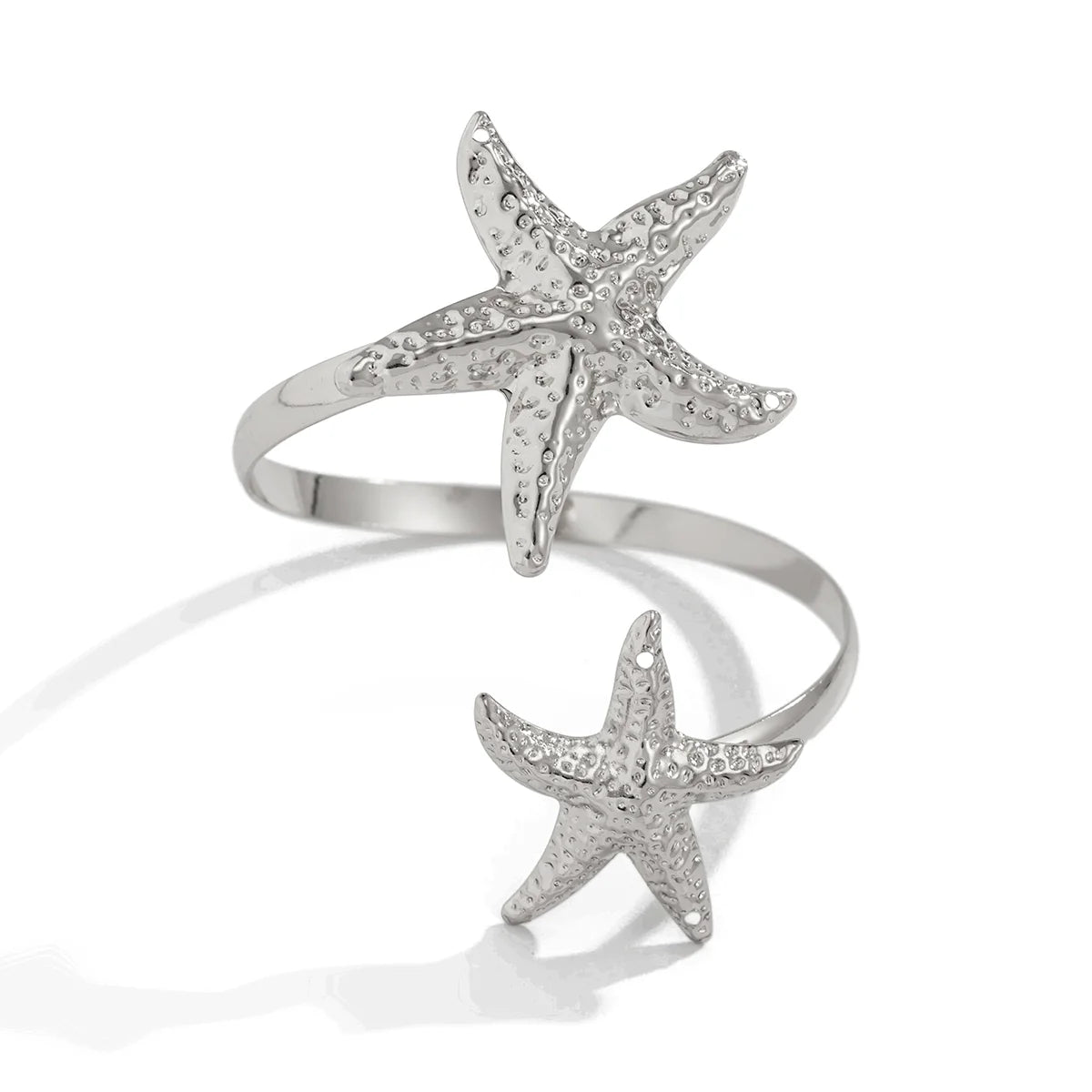 Jewell Ocean Cuff Bracelet - Silver