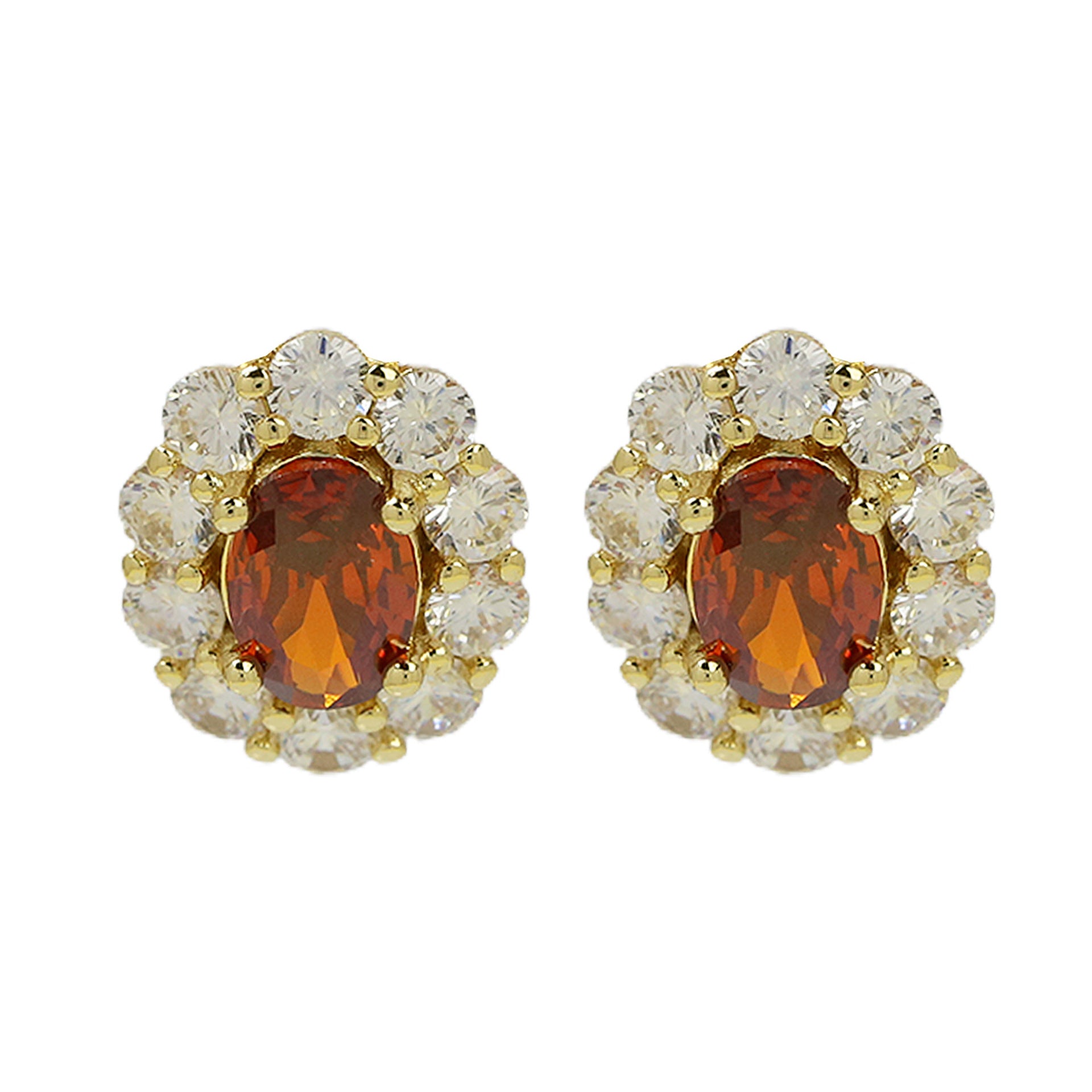 Emmylou Birthstone Drop Earrings - January [FHG76DWM]