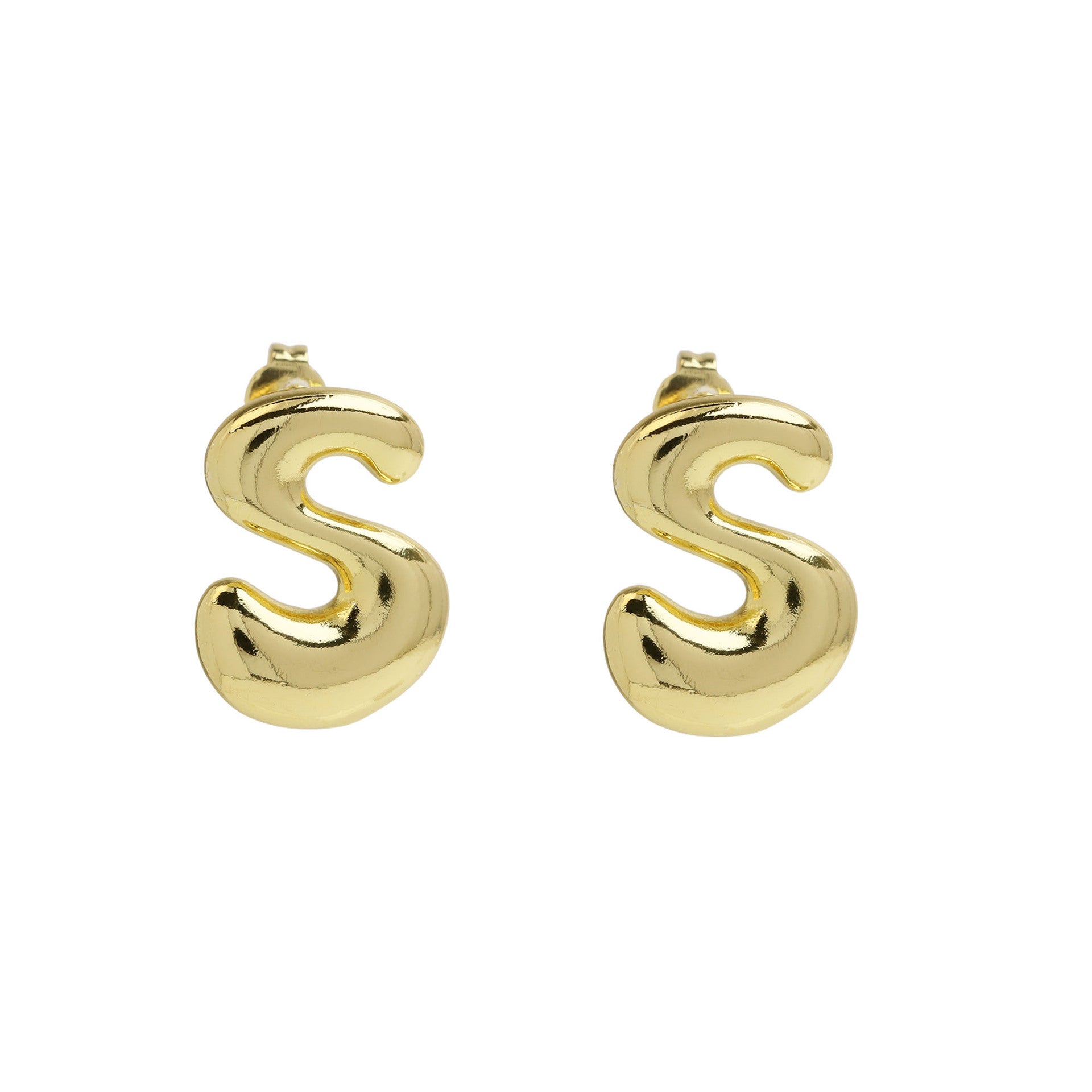 Kennedy Pave Initial Studs - S [PQSNZG5T]