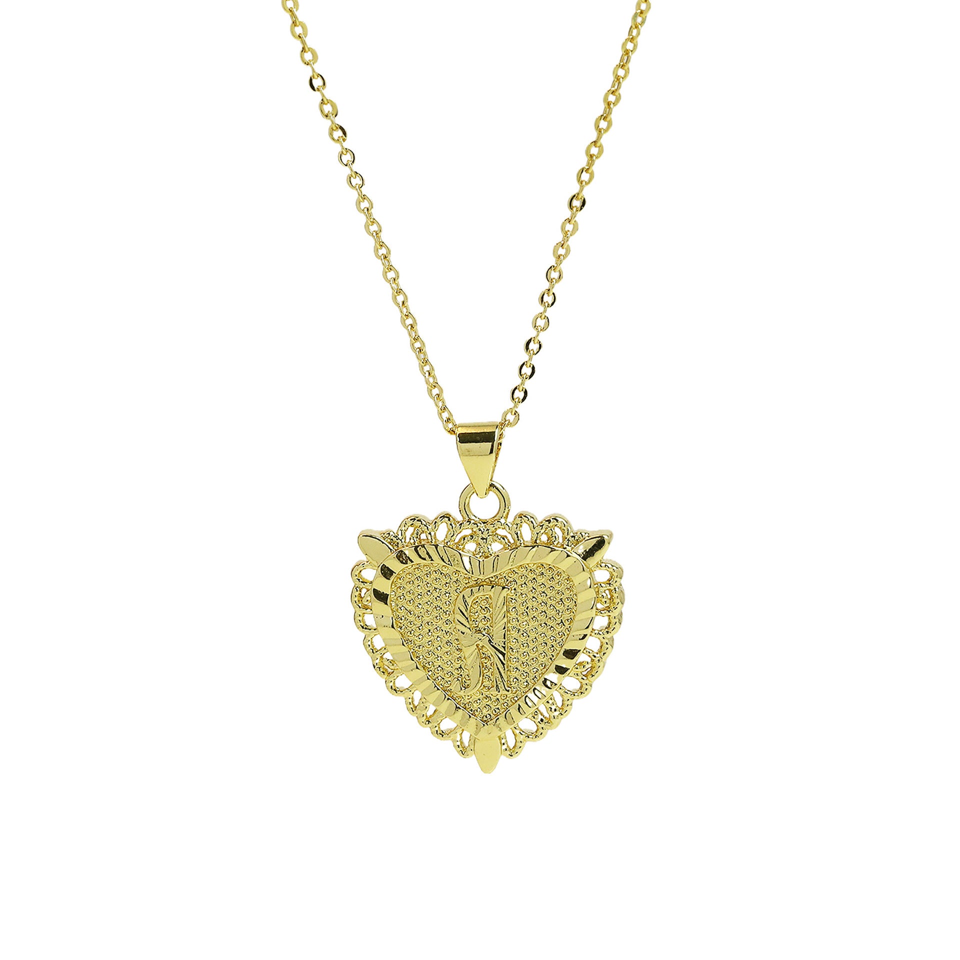 Jaidyn Dainty Initial Necklace - Necklace A [3TMRX762]