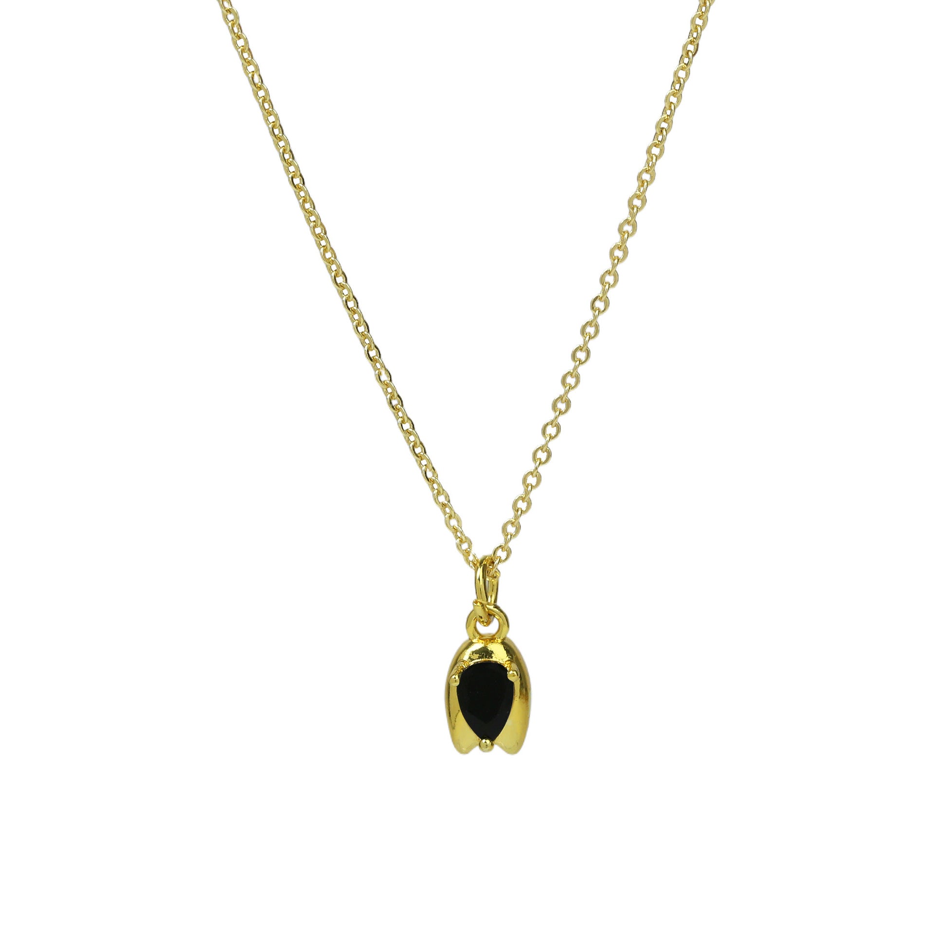 Abbey Rose Bud Pendant Necklace - Necklace 7 [80HXQ8GB]