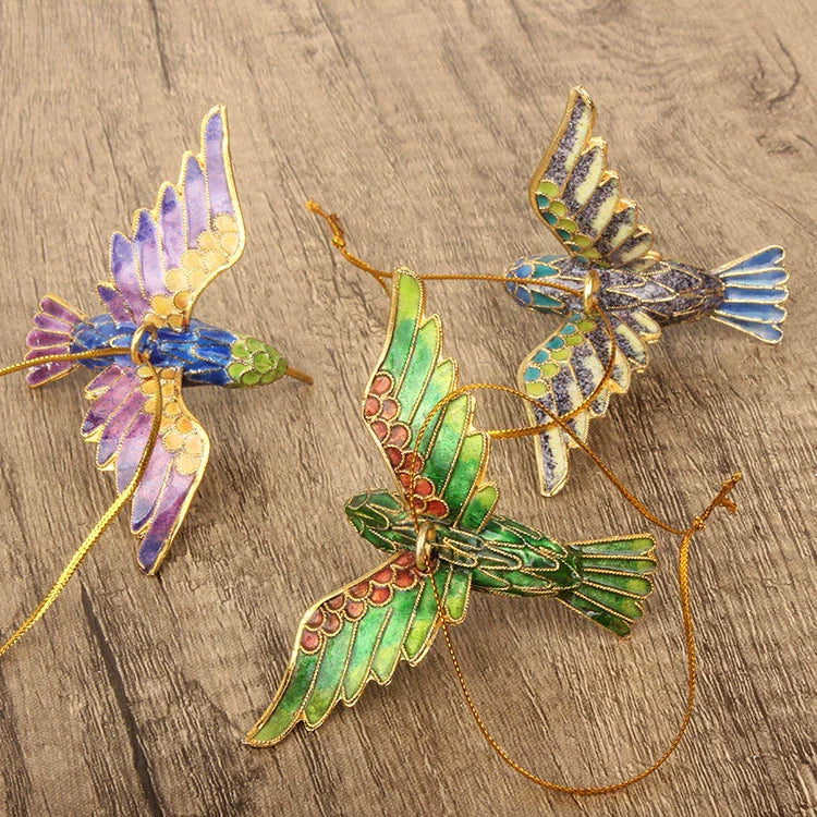 Hope Filigree Bird Ornament - Small Filigree Bird Pendant (Assorted)