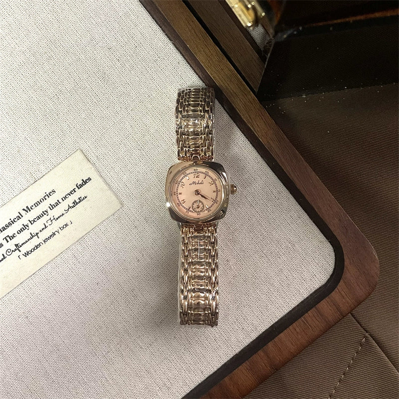 Amberly Elegant Steel Watch - Rose Gold [A4RGNOAZ]