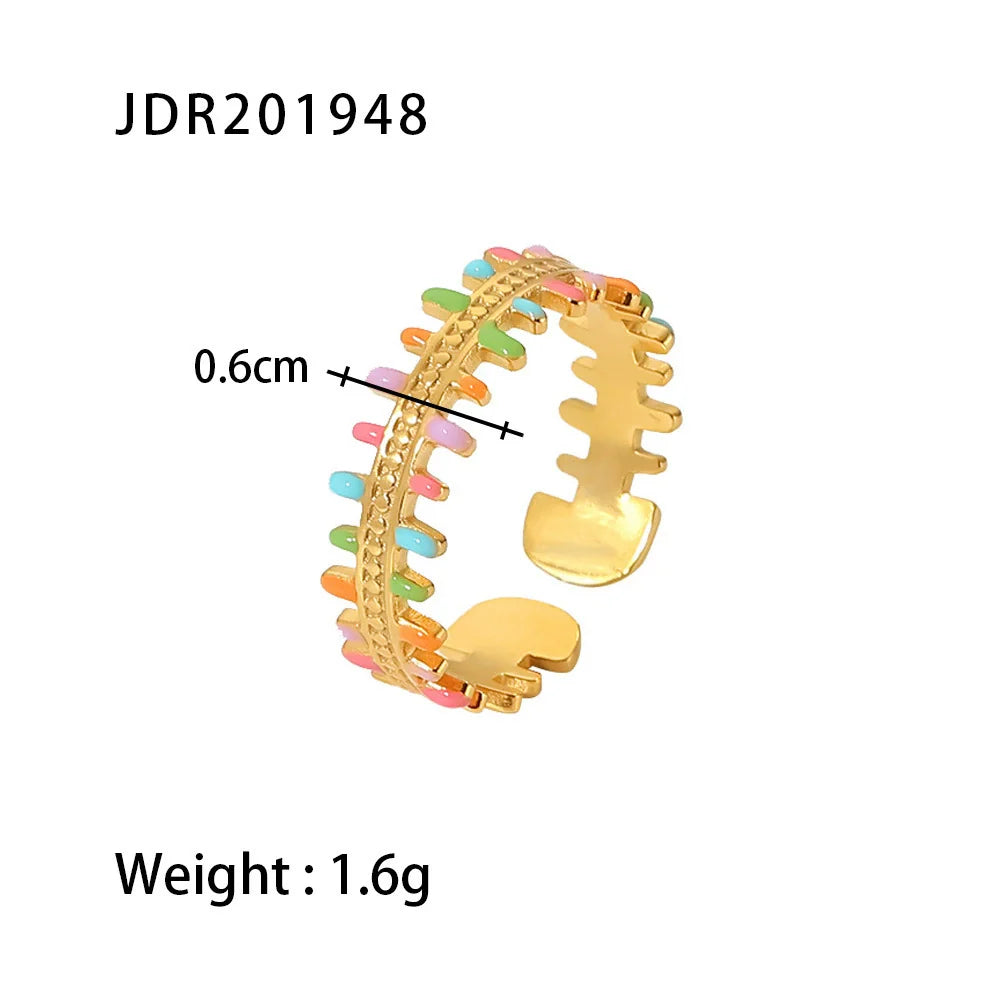 Paetyn Colorful Tassel Ring - JDR201948