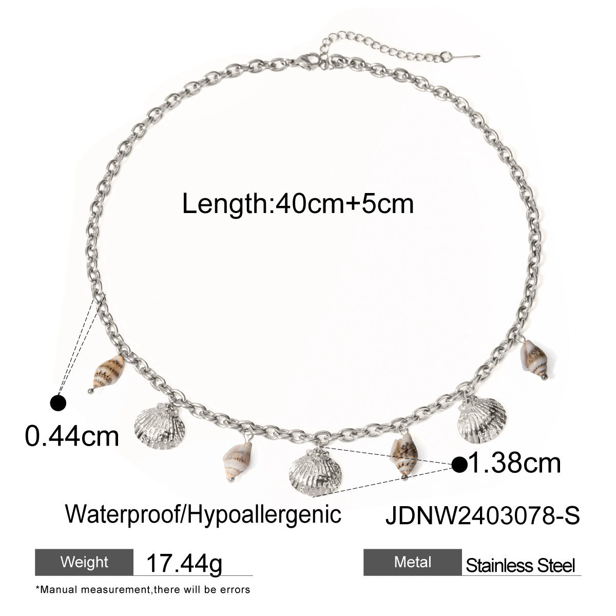Atalia Ocean Charms Bracelet - JDNW2403078-S [MU7R3DT2]