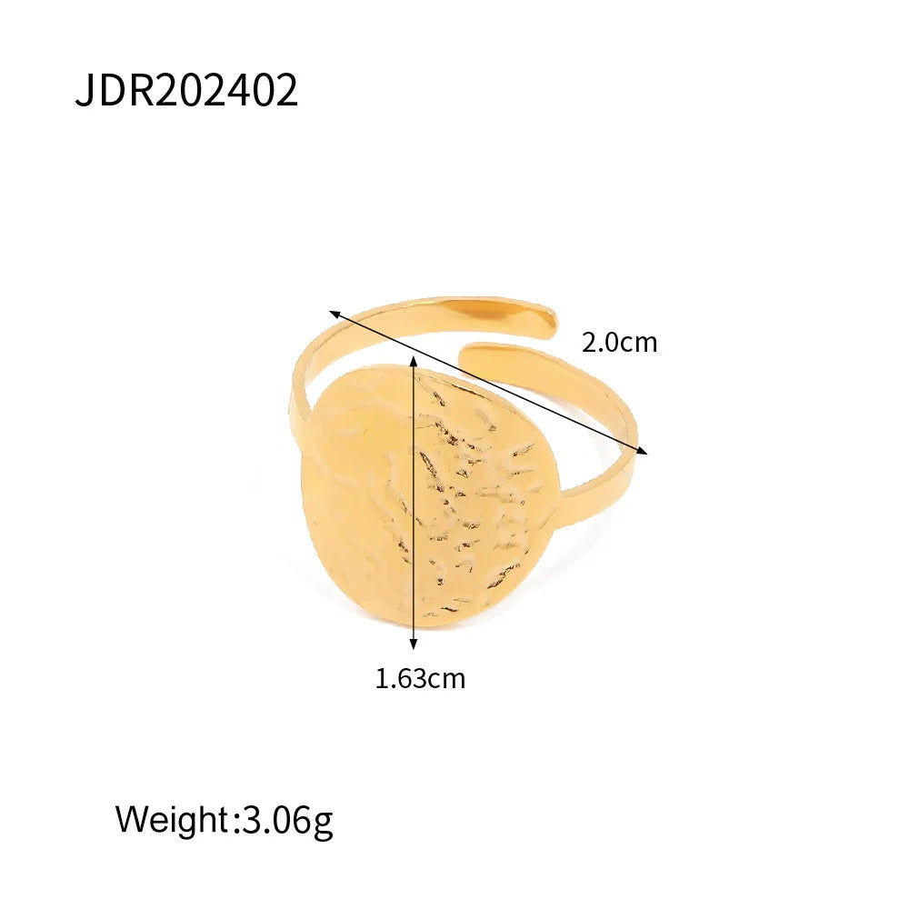 Marla Sculpted Open Ring - undefined