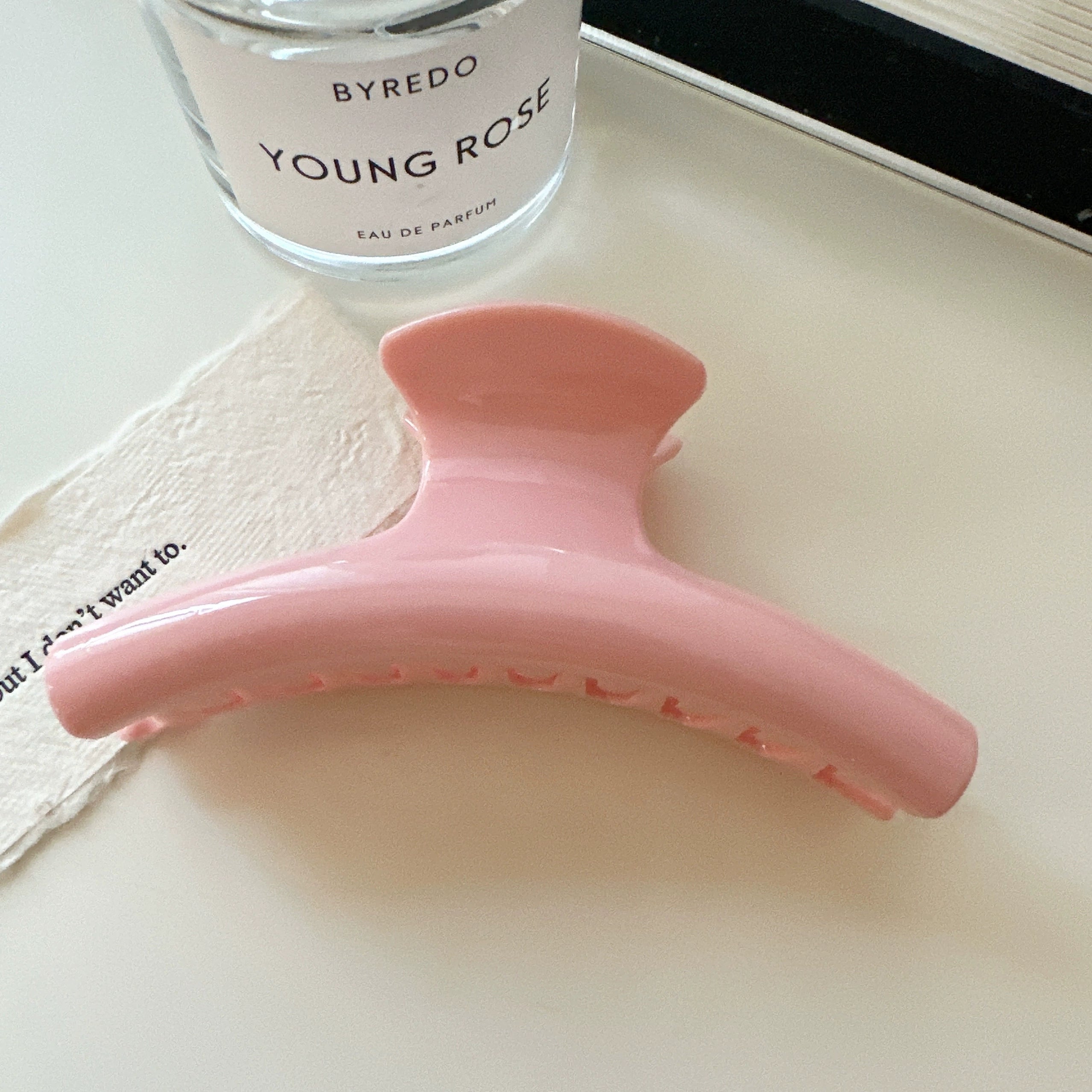 Zarina Elegant Claw Clip - French Bar Pink [X6121819]