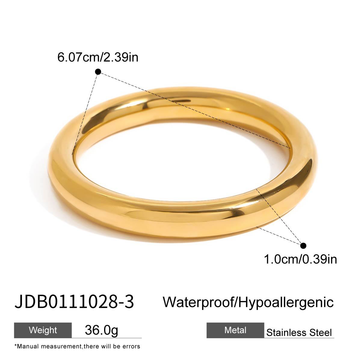Nyomi Sleek Bangle - Rose Gold Tone [EYZD9THD]