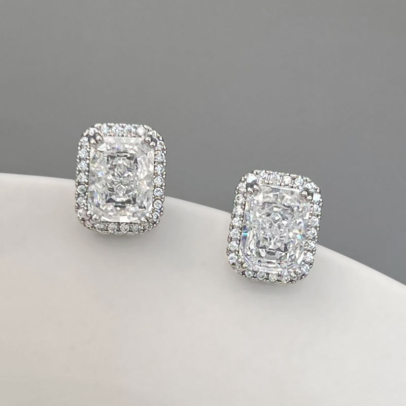 Eesha Geometric Zircon Earrings - EA14213D000 [IO7AHOY3]