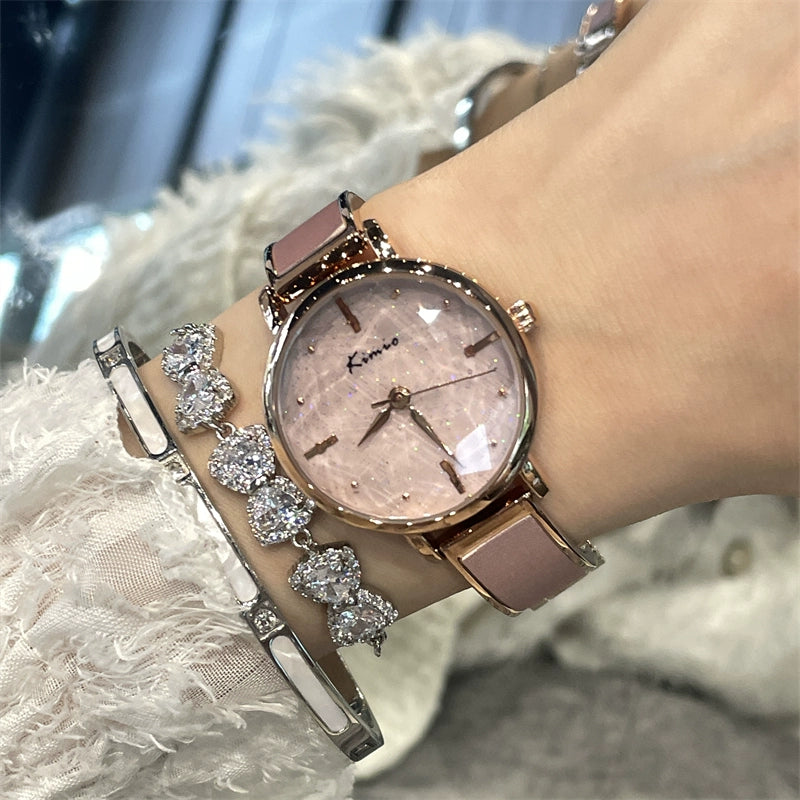 Tinsley Pink Bracelet Watch - Pink
