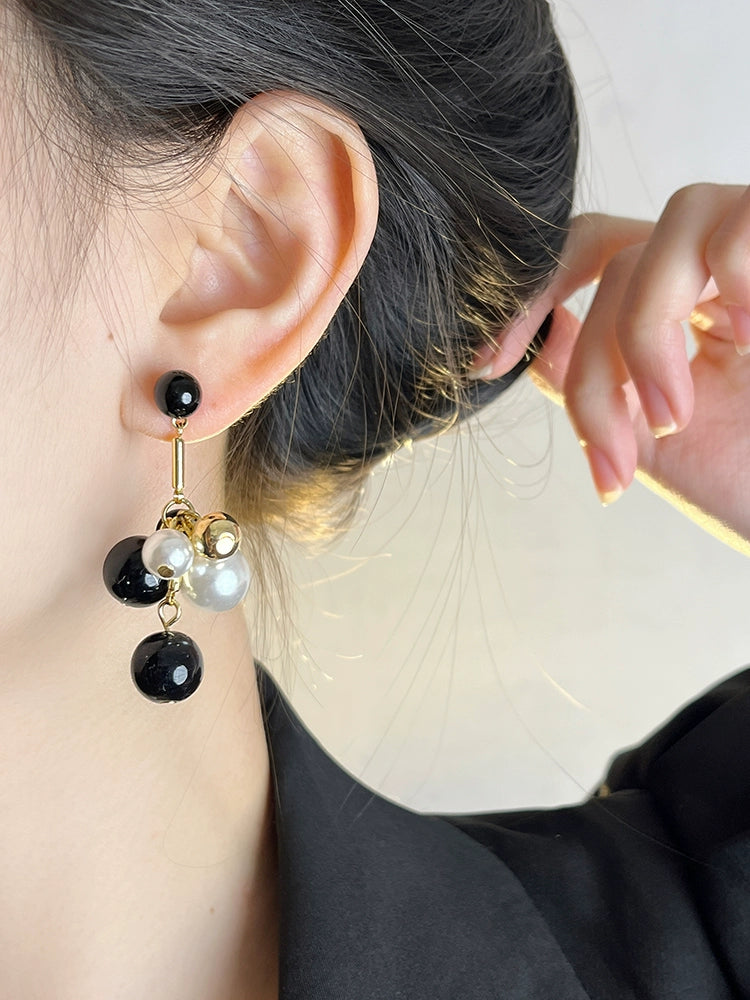 Dua Beaded Grapevine Earrings - Single Earring [KIDNPZ7G]
