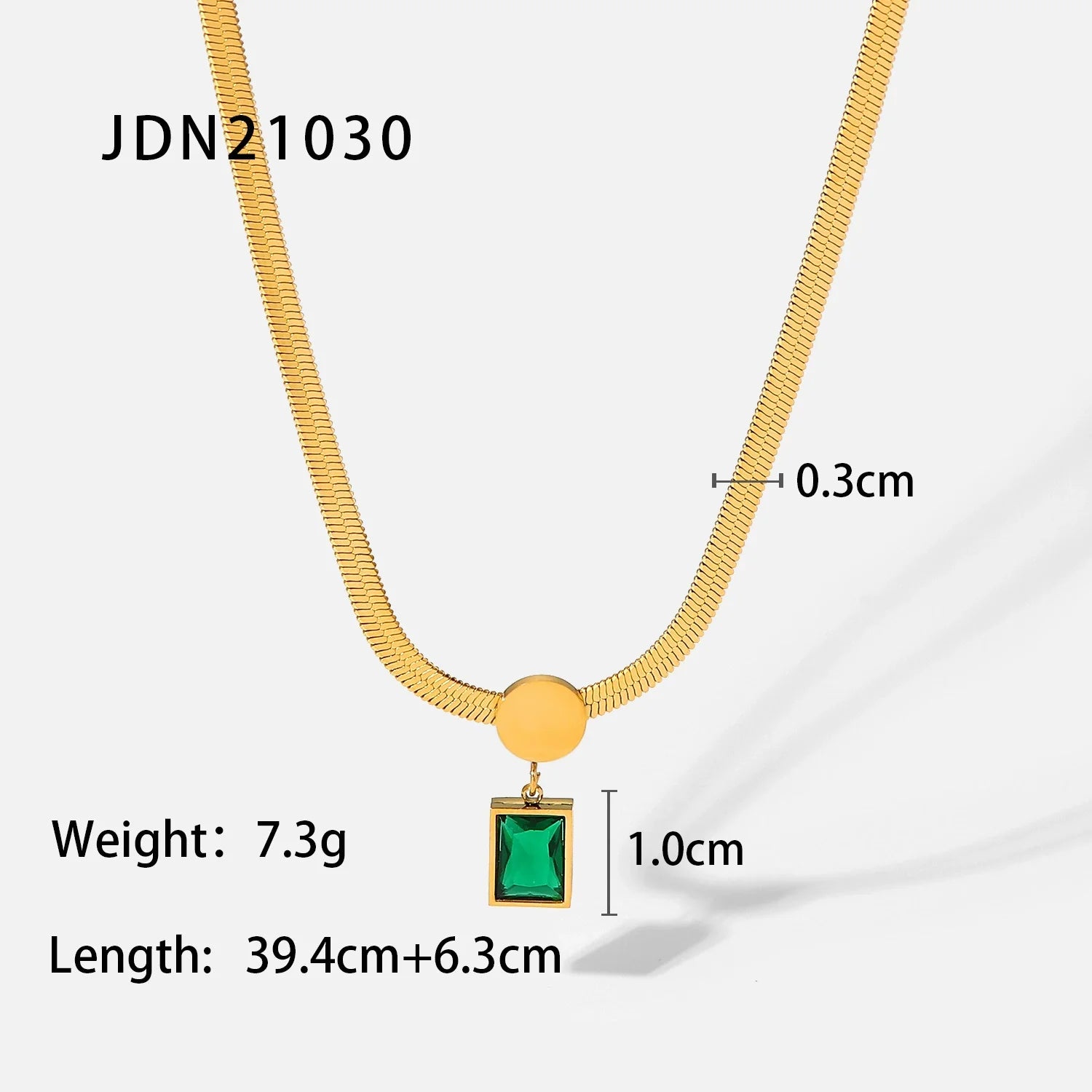 Teighan Emerald Zirconia Set - JDN21030