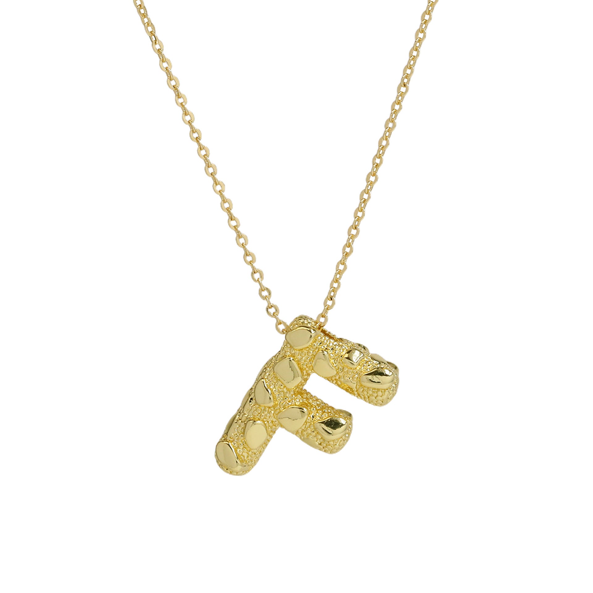 Akari Bubble Letter Necklace - F [1YXCNLFN]