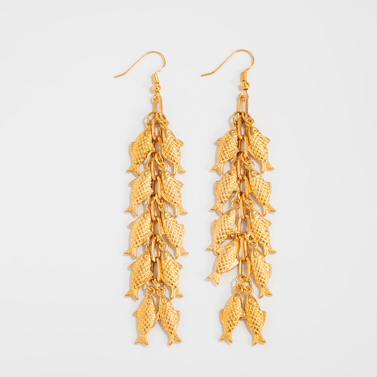 Danielle Ocean Pearl Dangle Earrings - Style 3647 Gold [K0GK5VM4]