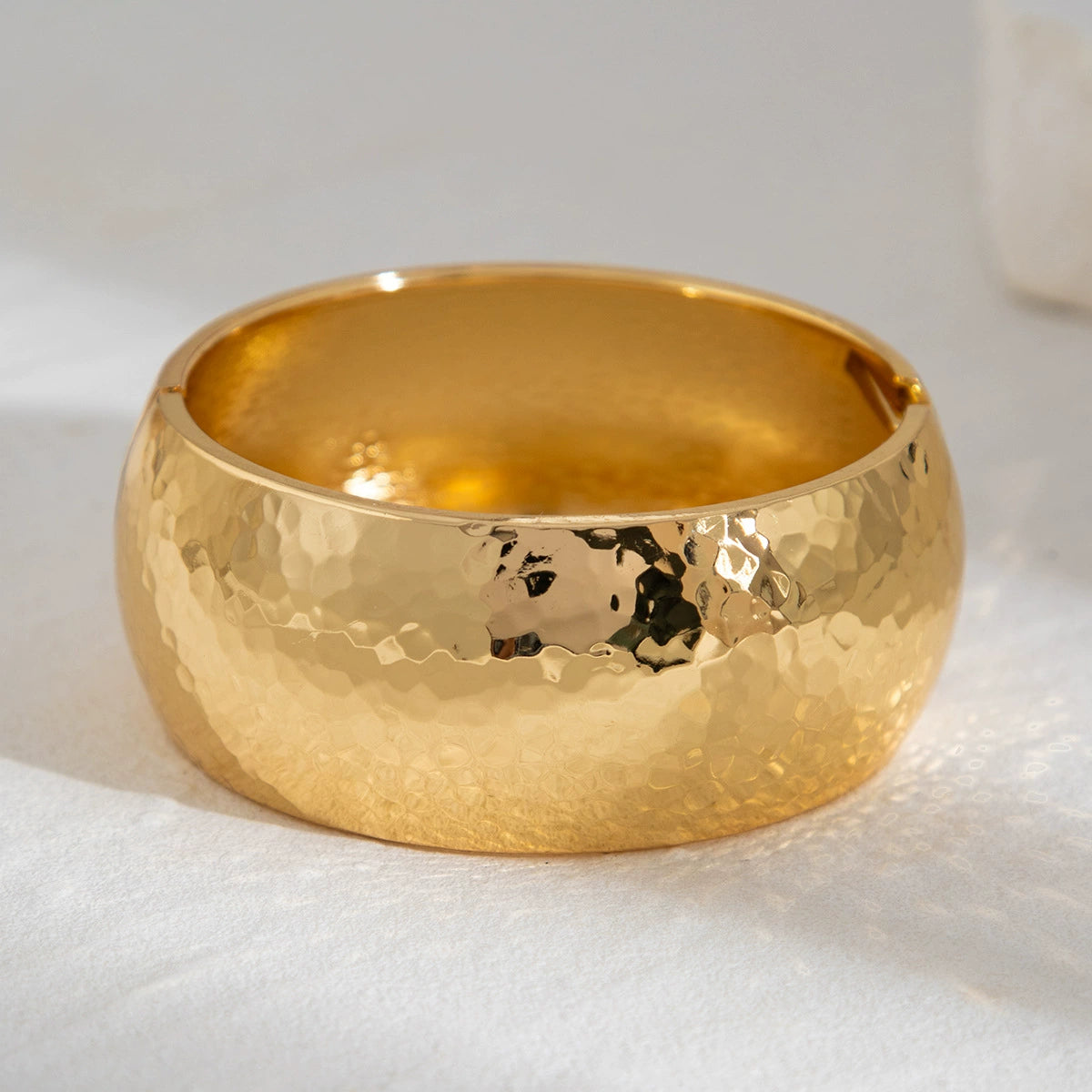 Shanti Water Ripple Jewelry - Style 2 Gold Bracelet [3AUPAHRP]