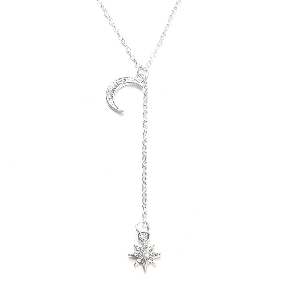 Haley Vintage Layered Necklace - Silver