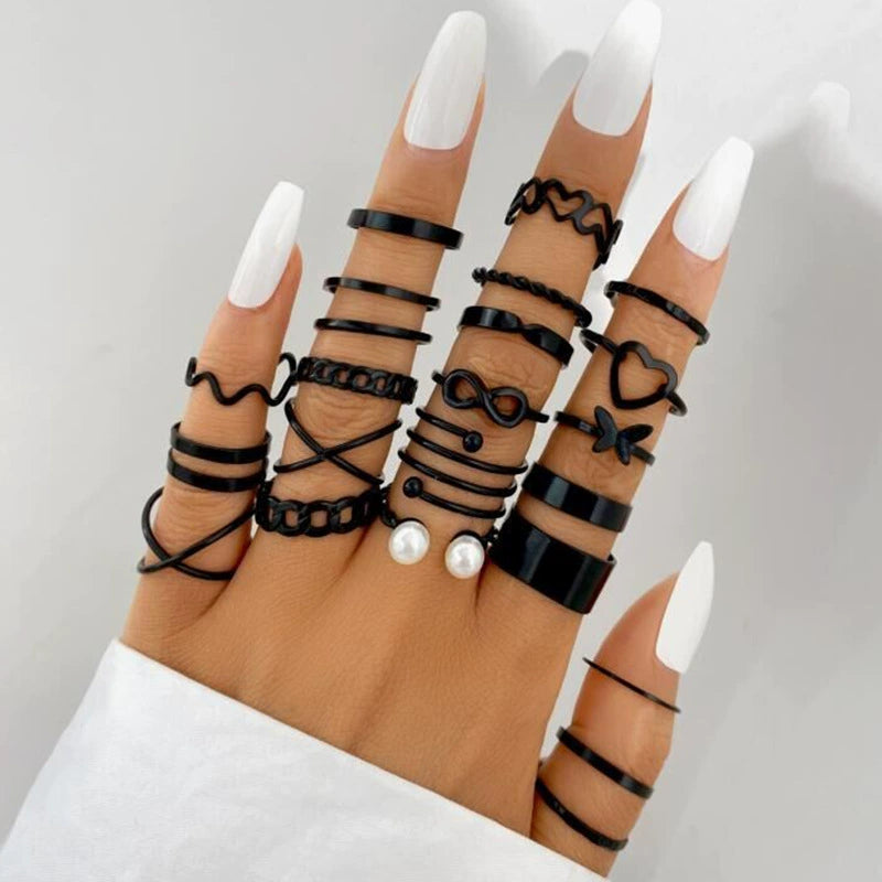 Kassidy Butterfly Ring Set - Style 15 [3VHR4A8O]