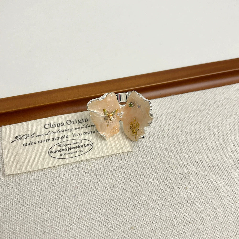 Wynn Enamel Butterfly Ring - Style B [SEVQ0EIO]