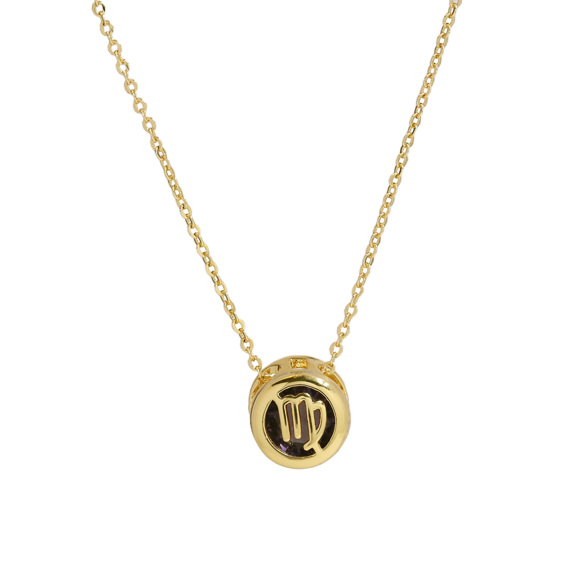 Meher Celestial Zodiac Necklace - Virgo Necklace [DTGEIYAW]