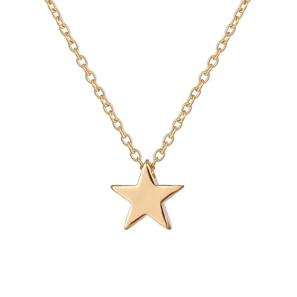 Samanta Delicate Star Necklace - Gold [4CJEFNIR]