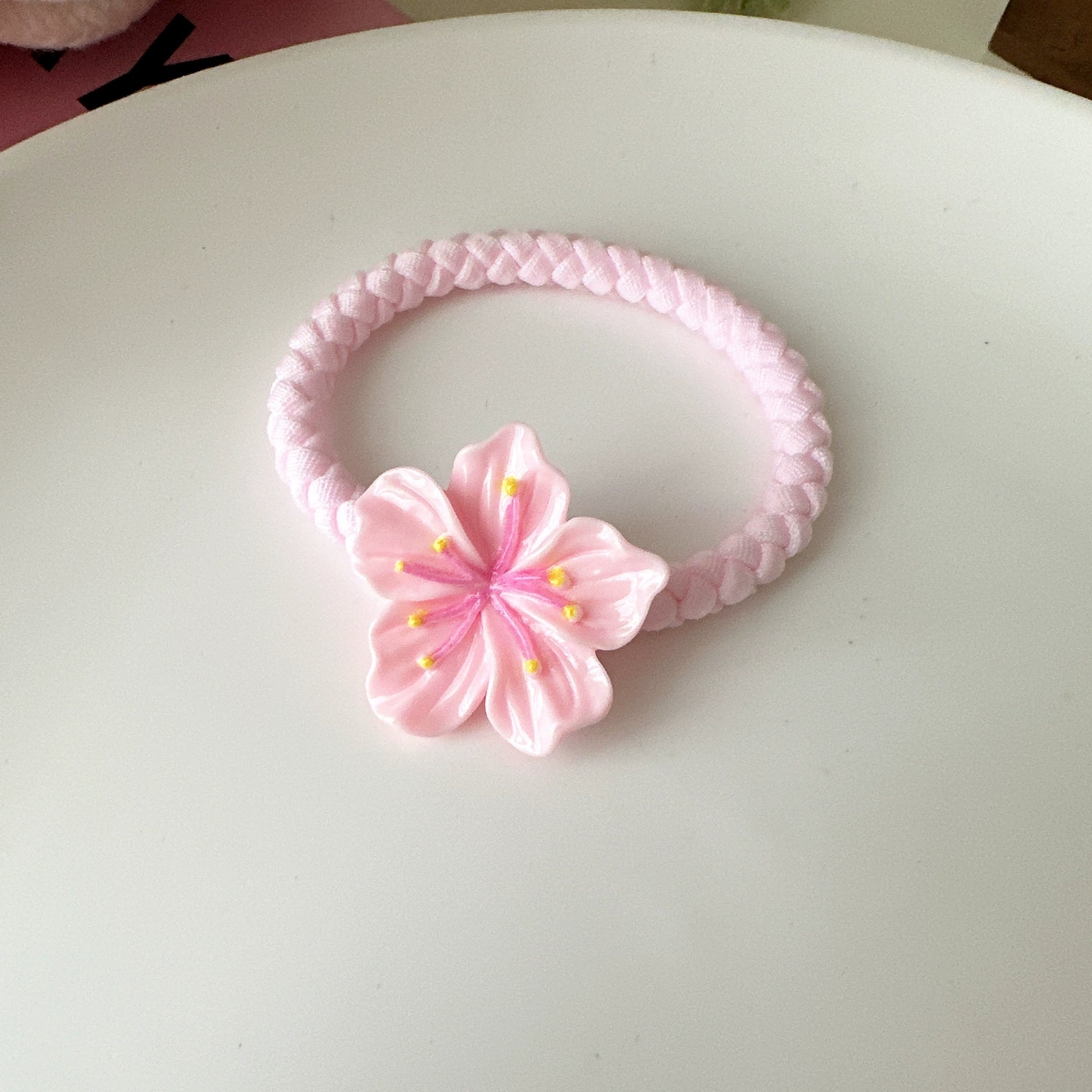 Britany Pink Blossom Hairpin - Hair Tie (One) [SVK9WMQK]